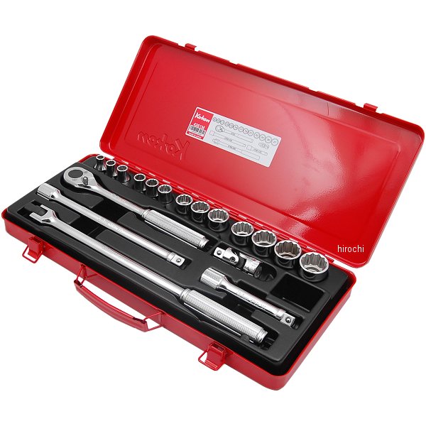 1/2インチsq 12角ソケットセット 18ヶ組 ミリサイズ