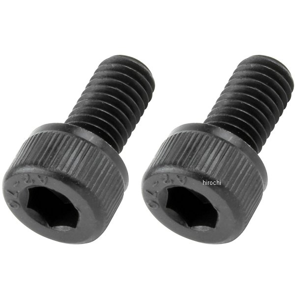 ステンレスブラックキャップボルト M5X10 黒 2個入り