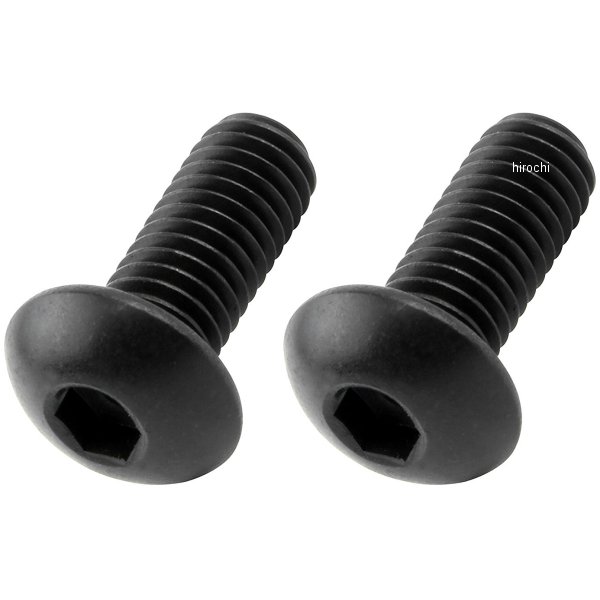 ステンレスブラックボタンキャップボルト M5X12 黒 2個入り