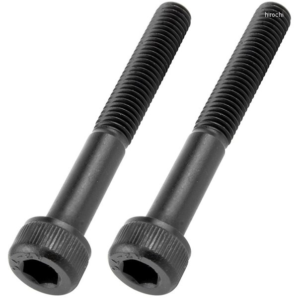 ステンレスブラックキャップボルト M5X40 黒 2個入り