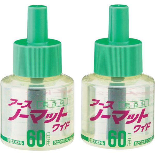 ノーマットWリビング用取替ボトル60日用無香料2本入り