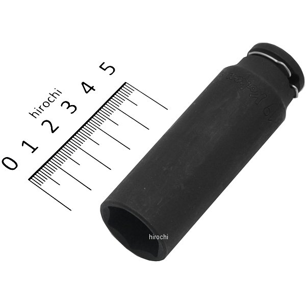 3/8インチsq 薄肉インパクトディープソケット 19mm