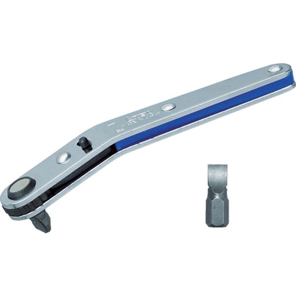 ベントダウンヘッド型オフセットラチェットドライバー