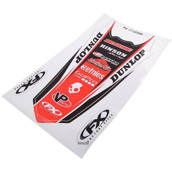 デカール リアフェンダー 13年-14年 CRF450R、CR250R