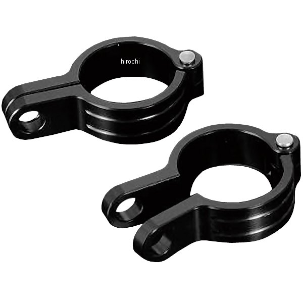 マシンド ウインカーベースクランプ 39mm 黒