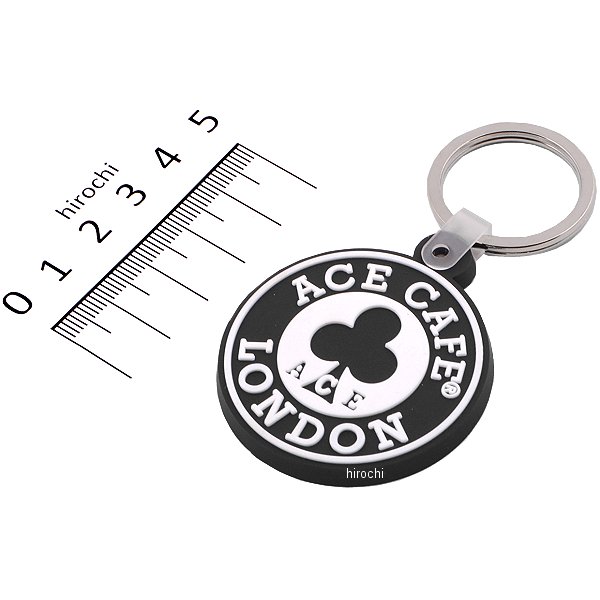 ラウンド ラバーキーホールダー 45mm