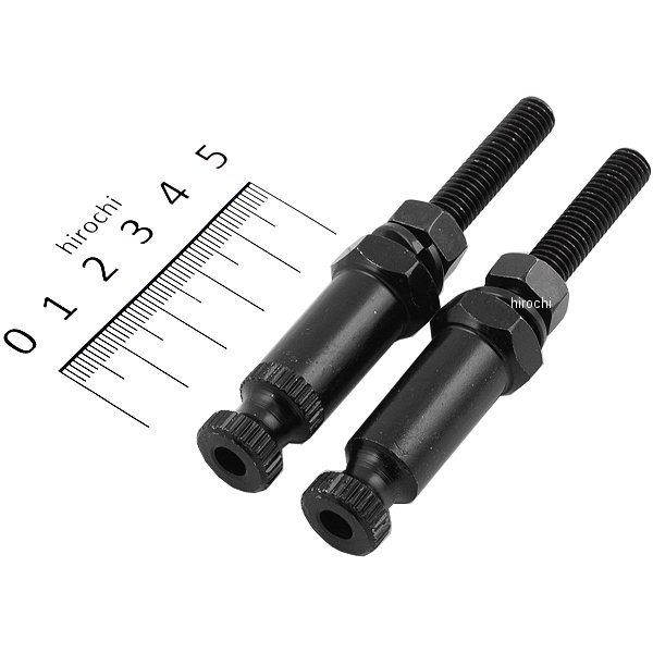 ウインカー取付ボルト M8x46 黒 2本入り