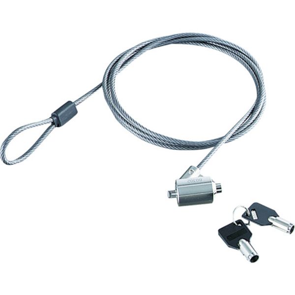 セキュリティスロット対応セキュリティワイヤー/シリンダ錠タイプ