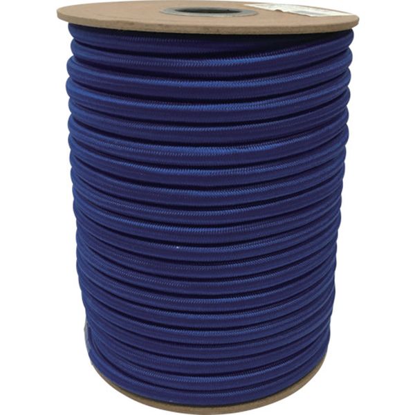 ゴム タイトゴムロープボビン巻 9φ×30m ブルー