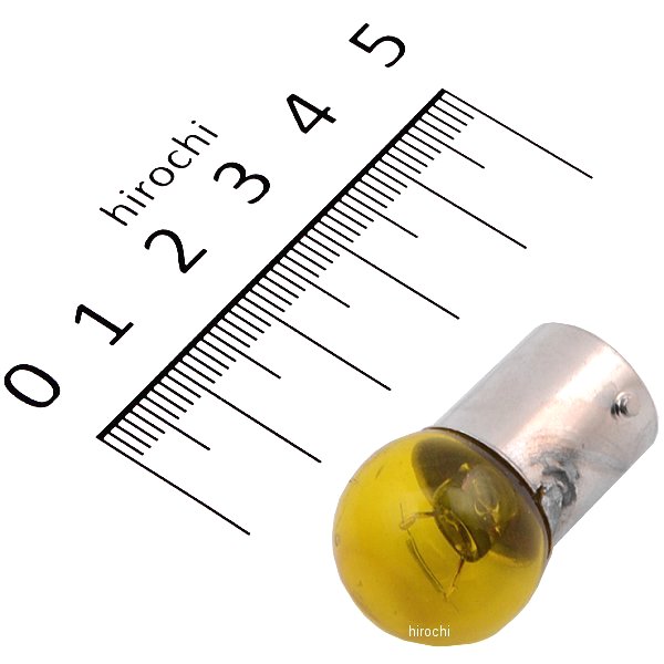 口金シングル球 12V27W ウインカー球 (イエロー) (1個売り)