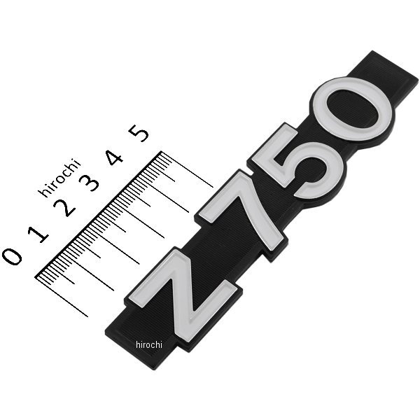 サイドカバーエンブレム Z750 両面テープ Z750FXII