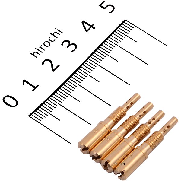 パイロットジェット ミクニ MIKUNI TMX、TMX36、TMX38、BSR CVキャブ用 #40 4個入り