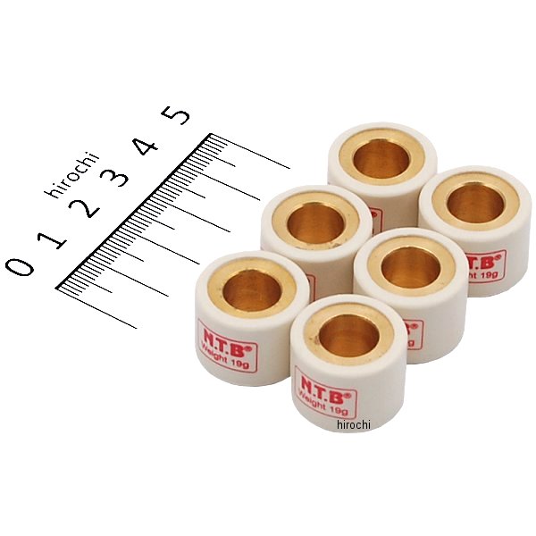 ウエイトローラー 05年-11年 アドレスV125 20φ×15 19.0g 1セット6個入り