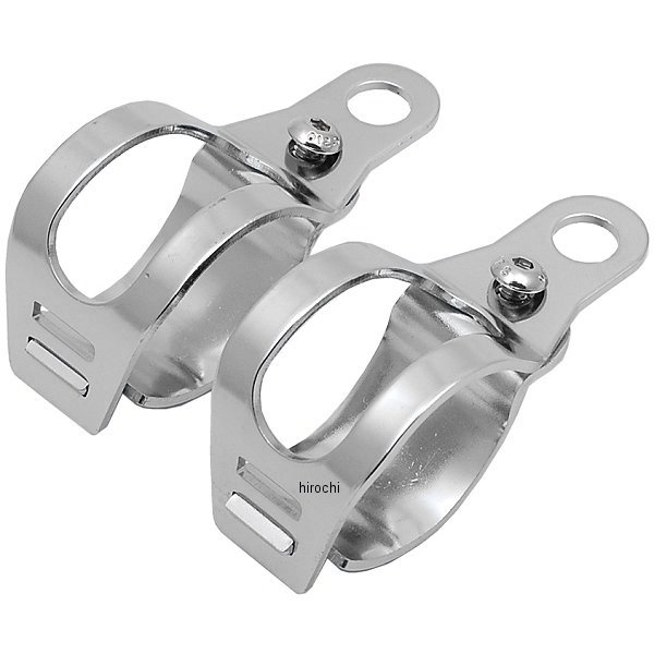 ウィンカー取付バンド クロームメッキ