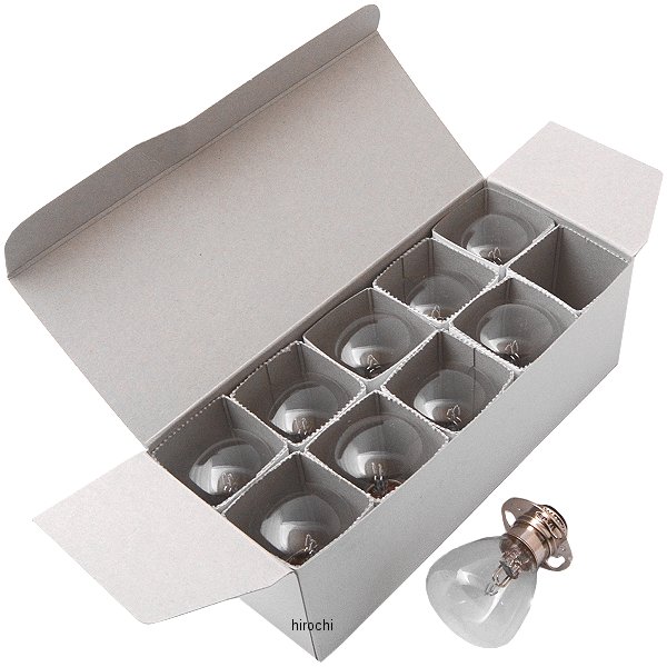 ノーマルバルブ 12V35/35W ヘッド球(旧車) (クリア) 1箱 (10個入り) PH9