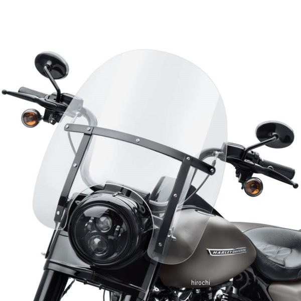 デタッチャブル・ウインドシールド FLHR クリア/黒 57400381