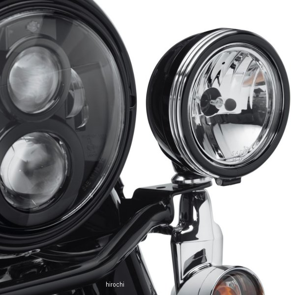 4インチ補助ライト トリムリング ディファイアンス 黒マシンカット 61400355