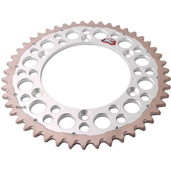 リア スプロケット ツインリング 47T/520 99年-18年 YZF450、YZ450 アルミ シルバー