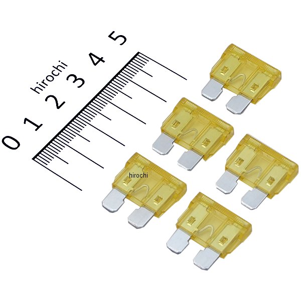 ヒューズ 平型20A 5個入り