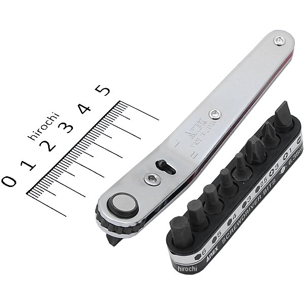 ベントアップ型オフセットラチェットドライバー セット