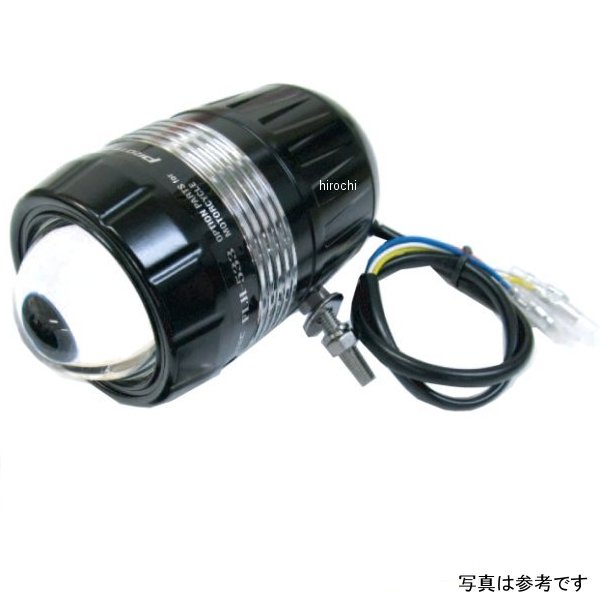 LEDドライビングライト FLH-535 DC12V 28W 6000K REVセンサー無し 遮光板有り 右ボルト