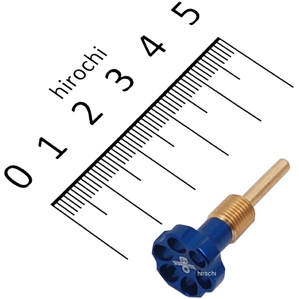 アイドルアジャストスクリュー MIKUNI VM22 ブルー