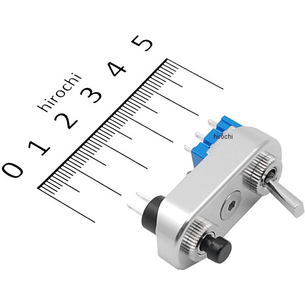 ミニスイッチ 1インチ(25.4mm)ハンドル用 フラットレバースタンダード アルミ