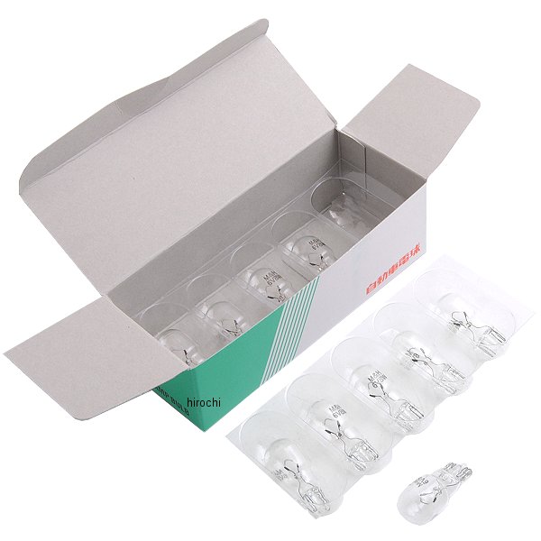 ノーマルバルブ 6V8W ウインカー球 (クリア) 1箱 (10個入り)