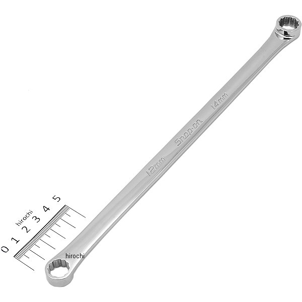 フランクドライブ 0°オフセット レンチ 12角 3/8-7/16インチ