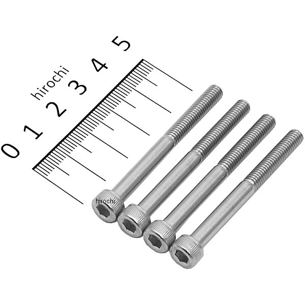 キャップボルトセット 汎用 M5x50mm ステンレス 4本入り
