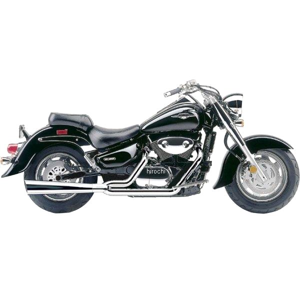 フルエキゾースト パワープロ メガホン スラッシュカット 05年-09年 ブルバード VL1500 C90 クローム