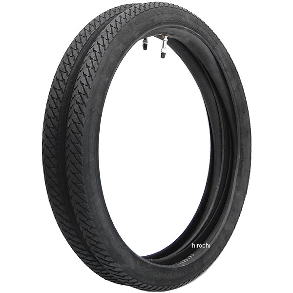 自転車用タイヤ 74型 20×1.75 H/E 2本セット チューブ付き
