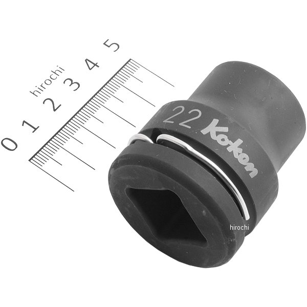 3/4インチsq 薄肉インパクトソケット 22mm