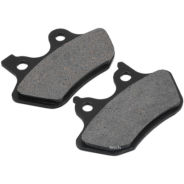 ブレーキパッド レジン 00年-15年 ハーレー FXD、FLST、FLH オーガニック フロント/リア