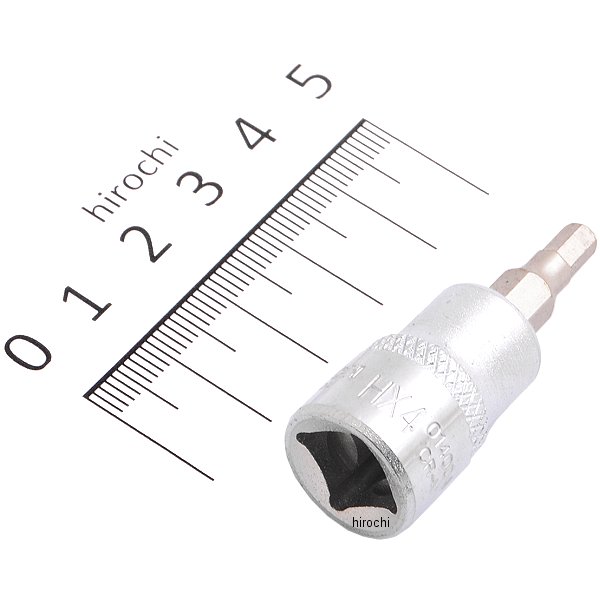 3/8インチ(9.5mm)ビットソケット 6角 6mm