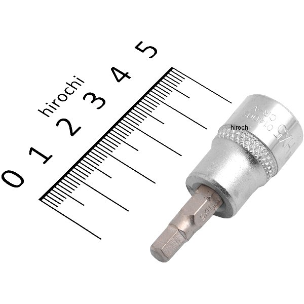 3/8インチ(9.5mm)ビットソケット 6角 5mm