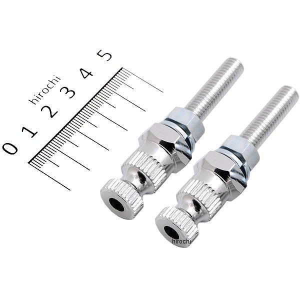 ウインカー取付ボルト M8x40 メッキ 2本入り