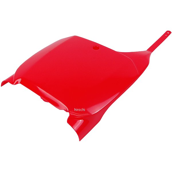 フロントナンバープレート 00年-03年 CR125R、CR250R、CR450R CRレッド