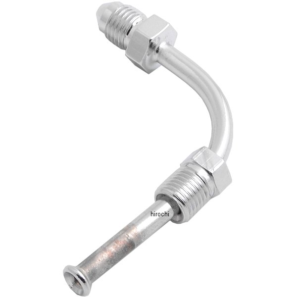 AN-3 x 3/8インチ(9.5mm)-24 インバーテッドフレア 90°ロング