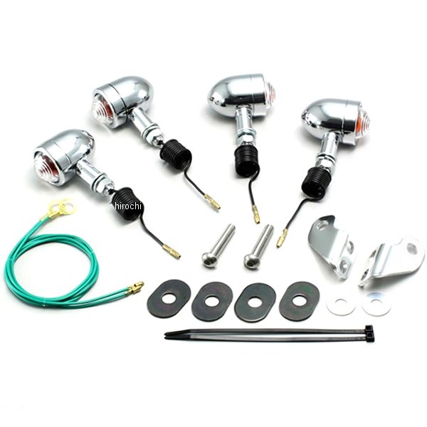 ミニブレットウインカーキット 97年-07年 SL230 クリアレンズ 4個入り