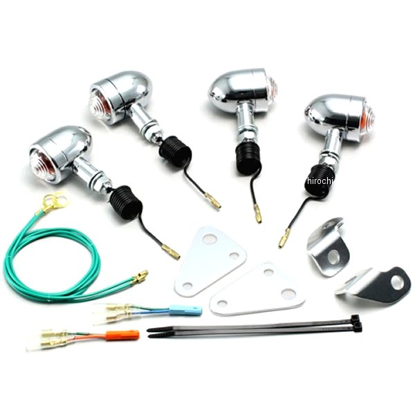 ミニブレットウインカーキット 08年-16年 CB223S クリアレンズ 4個入り