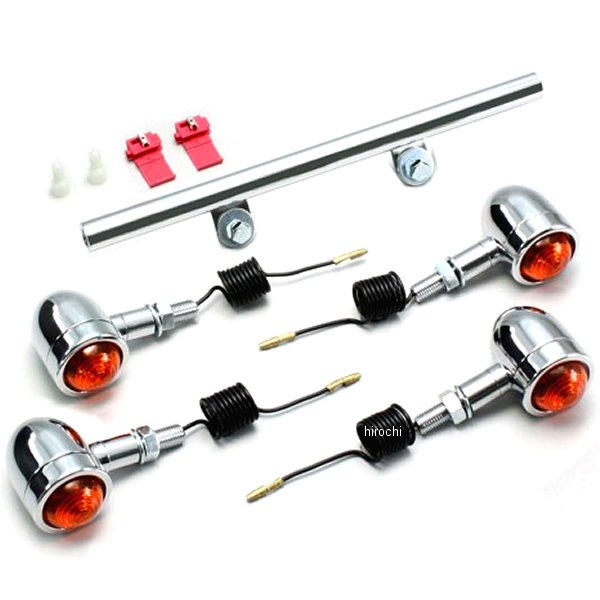 ミニブレットウインカーキット 96年-98年 デスペラード オレンジレンズ 4個入り