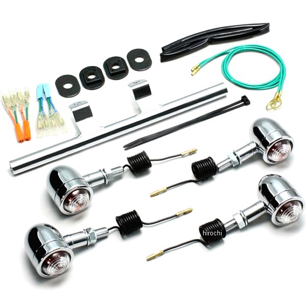 ミニブレットウインカーキット 04年-07年 シャドウスラッシャー クリアレンズ 4個入り