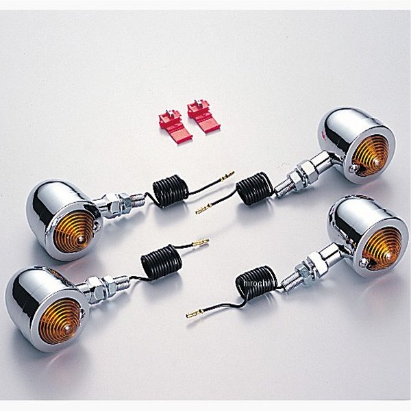 ブレットウインカーキット 86年-99年 ジャズ オレンジレンズ 4個入り