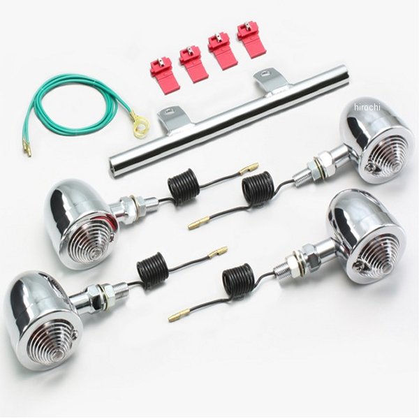 ブレットウインカーキット 95年-07年 マグナ50 クリアレンズ 4個入り