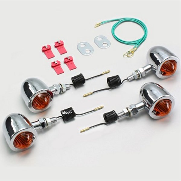 ブレットウインカーキット 86年-99年 ジャズ オレンジレンズ 4個入り