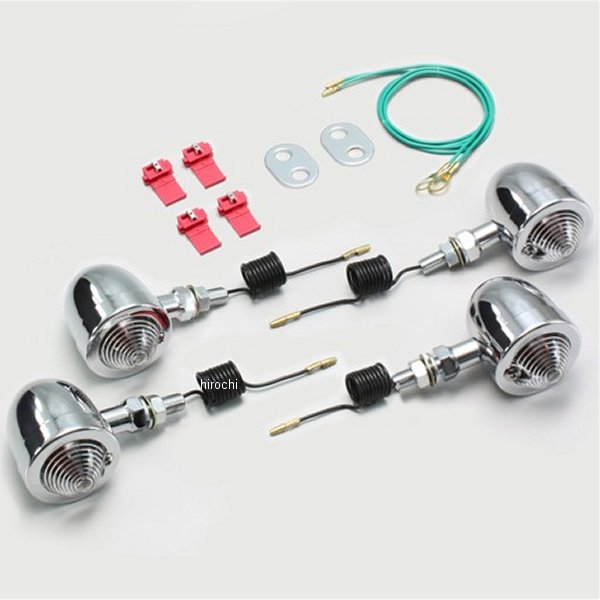 ブレットウインカーキット 95年-07年 マグナ50 クリアレンズ 4個入り