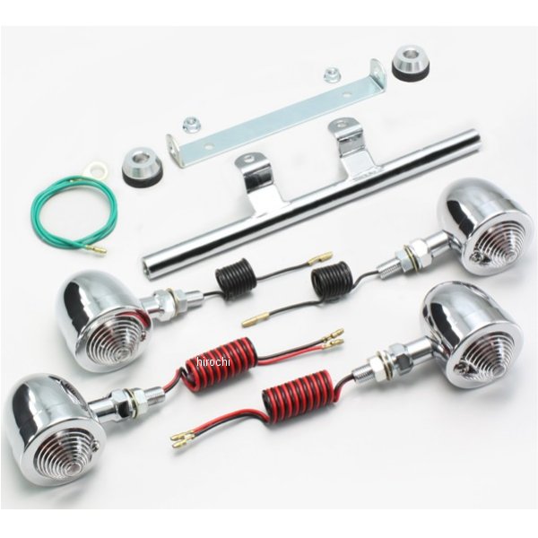 ブレットウインカーキット 99年 シャドウ400スペシャル クリアレンズ 4個入り