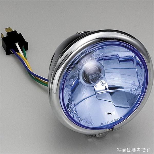 4.5マルチリフレクターヘッドライトキット 00年-16年 CB223、FTR223 青