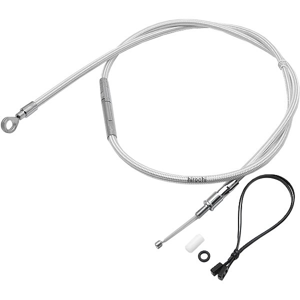 クラッチケーブル 62.69インチ クローム 89年-06年 ツーリング 38601-89 38667-00